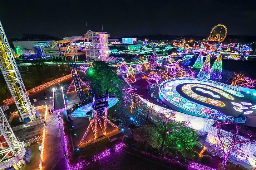 まるで宝石箱!夜空を彩るジュエルミネーション開催中!